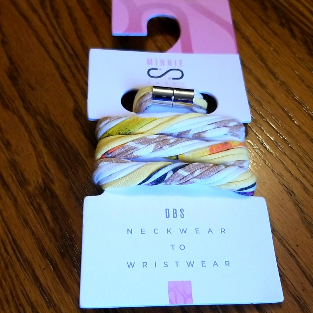 Neckwear or  bracelet by DBS magnetic closure